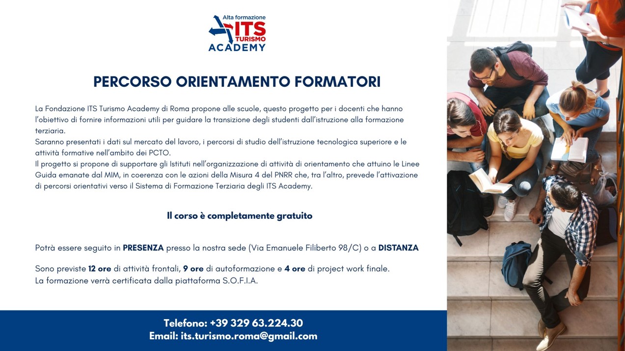 Formazione ITS Turismo