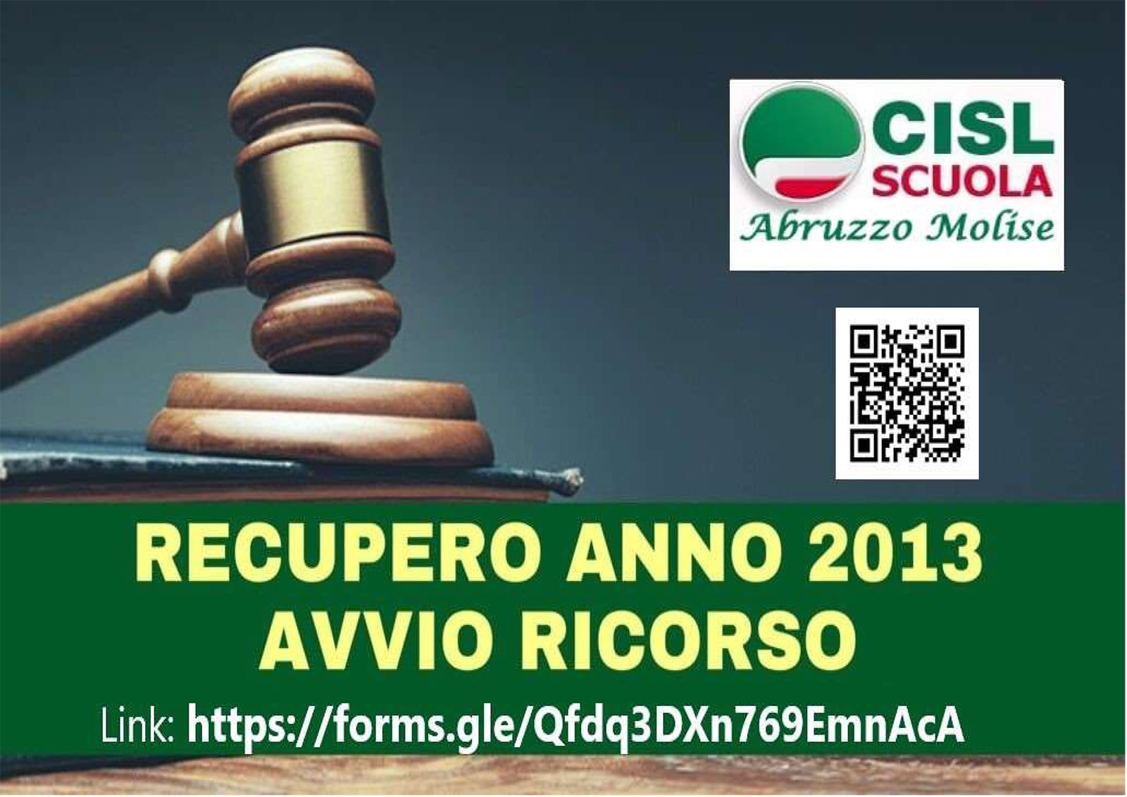 Ricorso Anno 2013 CISL Scuola