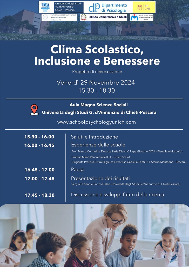 Incontro Clima scolastico Inclusione e Benessere 2