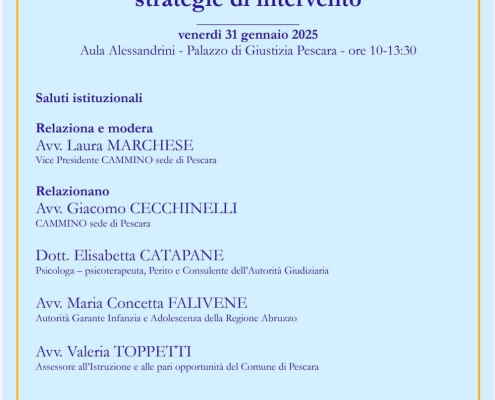 Convegno. Bullismo normativa e strategie di intervento 4