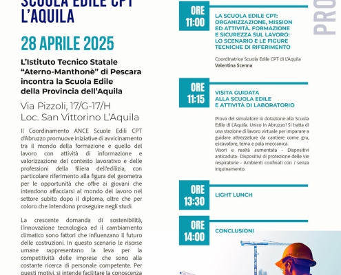 2025 Visita Scuola Edile della Provincia dell’Aquila 4